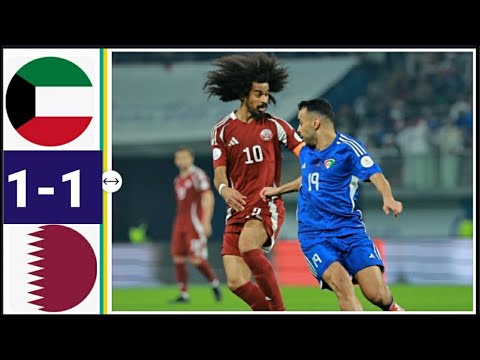 Kuwait vs Qatar 1-1|Full Match All Goals & Highlights And Extended |Gulf of Nations 24
