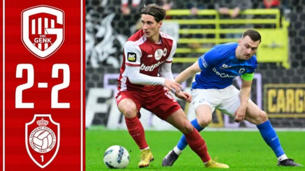 Royal Antwerp FC vs KRC Genk 2-2 Highlights | Antwerp - Genk | Jupiler Pro League 2024 - D1A