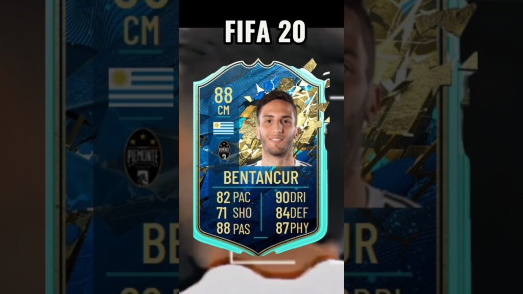 RODRIGO BENTANCUR🇺🇾 - EVOLUCIÓN (Todas cartas oficiales de UT)#bentancur #fifa #eafc24
