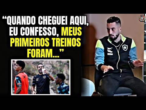 "ASSUSTEI" ALEX TELLES FICOU ABISMADO COM OS TREINOS DE ARTUR JORGE NO BOTAFOGO!