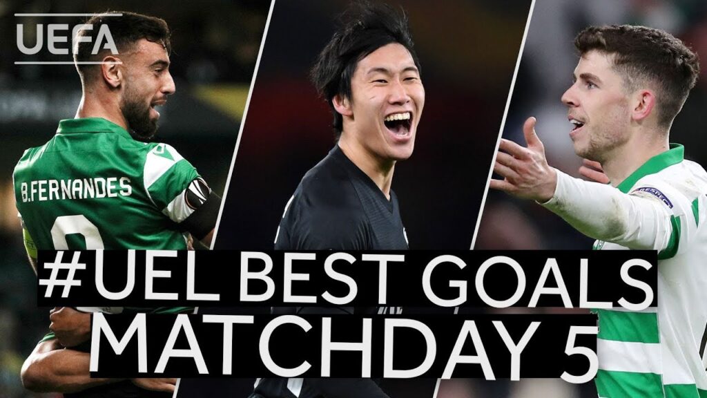 FERNANDES, KAMADA, CHRISTIE: #UEL BEST GOALS, Matchday 5