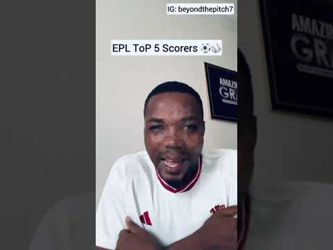 #Epl TOP 5 SCORERS -#Premierleague #salah #halaand #colepalmer #isak #mbeumo #cfc