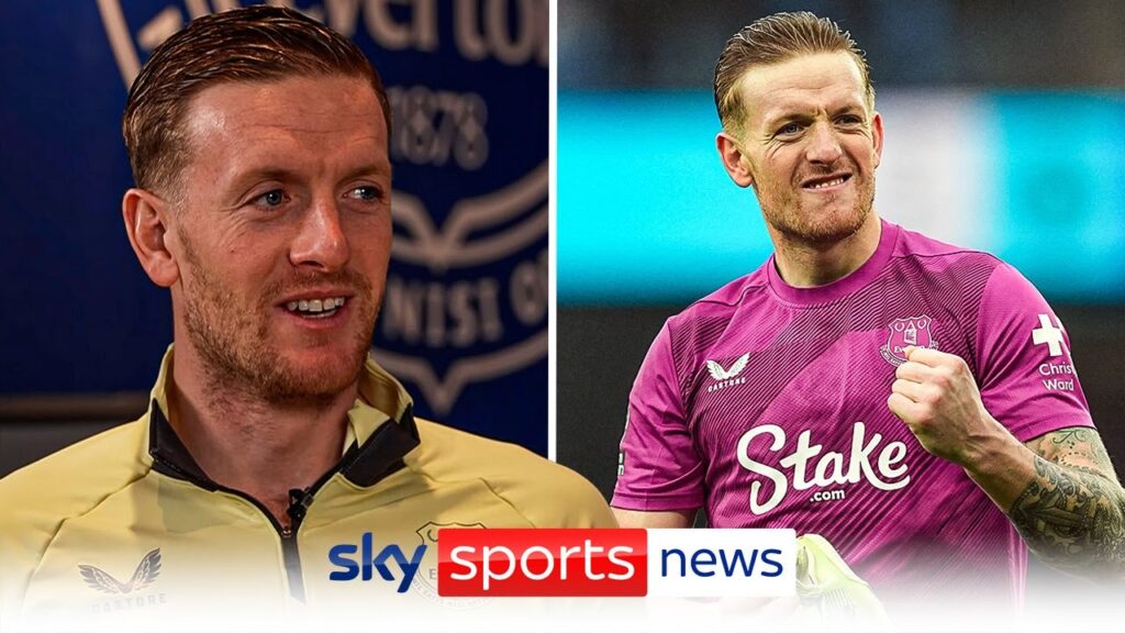 "I give my all for this shirt" | Jordan Pickford on saving penalties & Everton's season so far