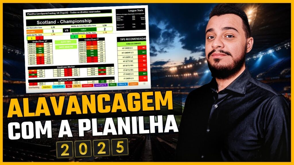 🚀ALAVANCAGEM NA BET365 COM A PLANILHA AUTOMÁTICA MODELO NOVO PARA 2025🚀