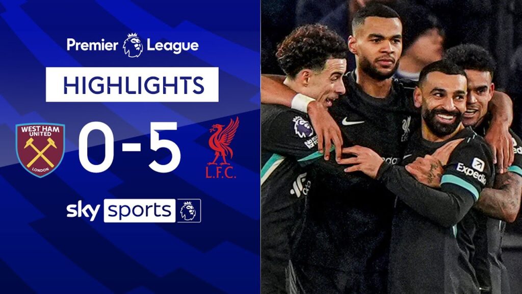 Salah shines for FIVE star Reds ⭐️ | West Ham 0-5 Liverpool | Premier League Highlights