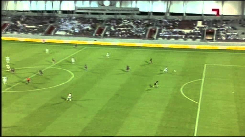 تألق سعد الشيب فى مباراة قطر وبيرو 2014