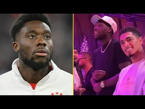 Jude Bellingham Spotted with Alphonso Davies Amid Transfer Rumors to Real Madrid