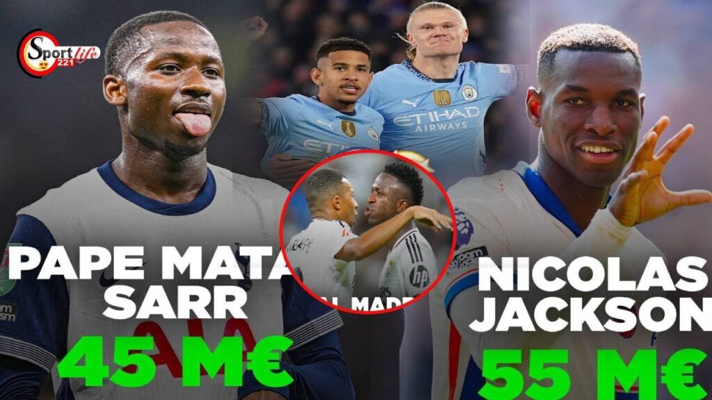 🛑Une des journaux sportives- la valeur marchande de Pape M.Sarr et Jackson-Liverpool déjà champion ?