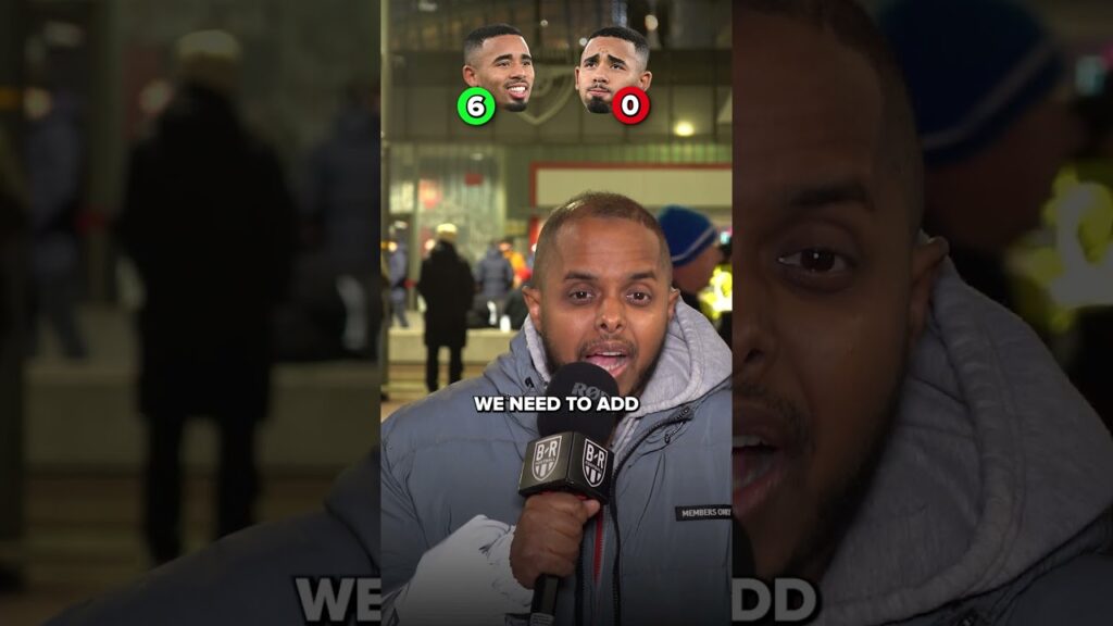 Arsenal fans are backing Gabriel Jesus as their No. 9️⃣ (w/ @MilesAddy)