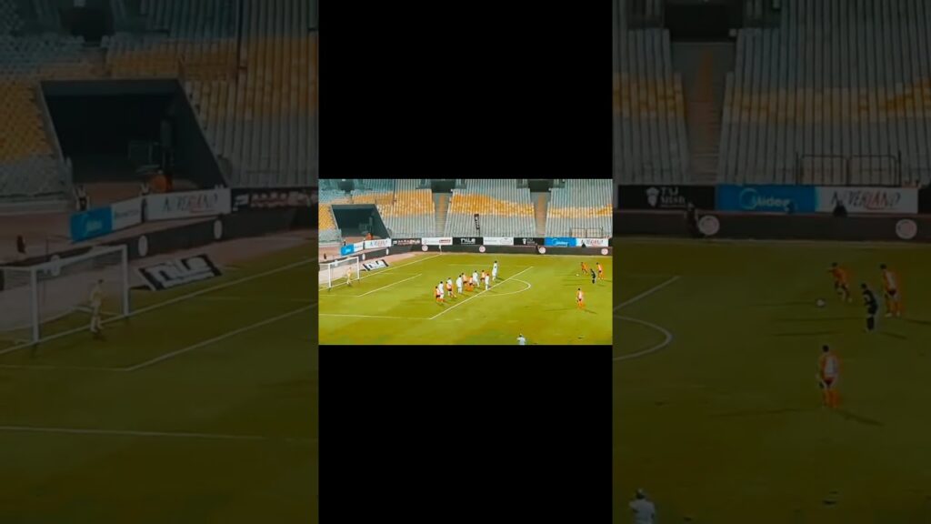 هدف يحيى عطيه الله لاعب الأهلي في شباك المصرى البورسعيدي #الاهلي #الدوري_المصري #المصري_البورسعيدي