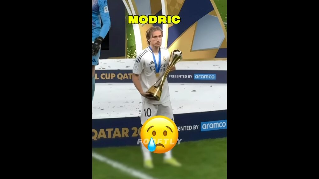 Luka Modric Celebrates Alone Now😢💔