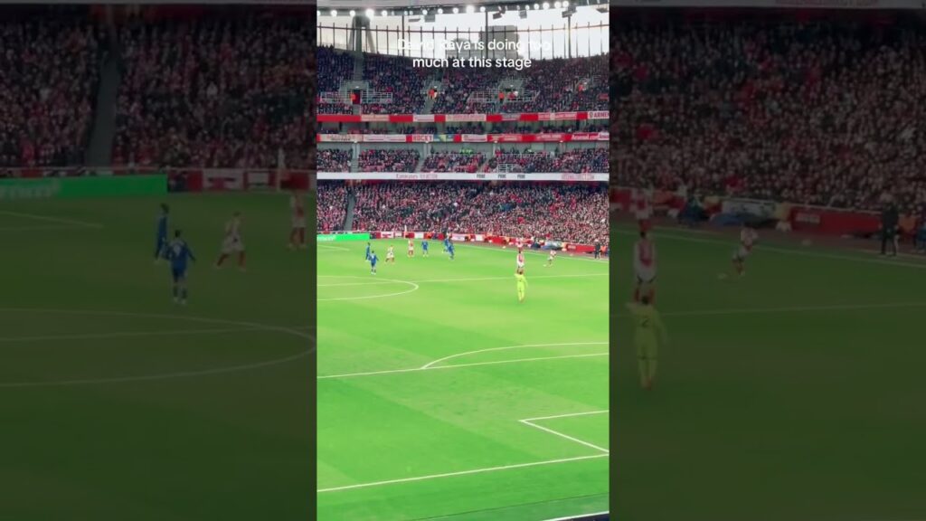 David Raya is doing too much at this stage. Just one smart player that can looks up and it’s over