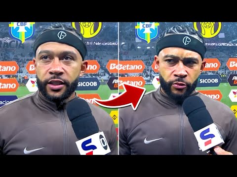 🚨 OLHA O QUE O MEMPHIS DEPAY FALOU APÓS MARCAR GALAÇO NO CORINTHIANS