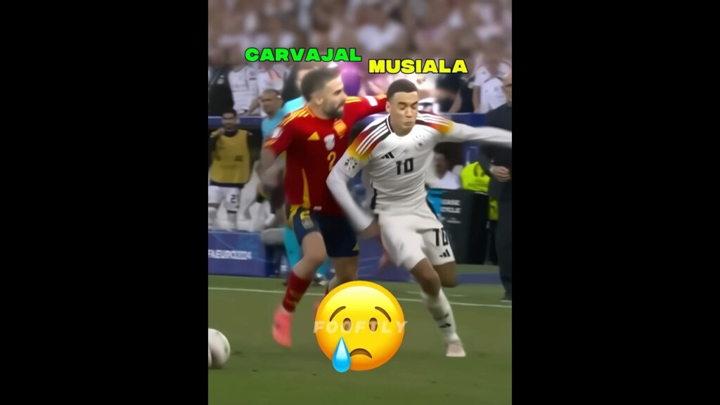 Spain Disrespect to Musiala😢💔