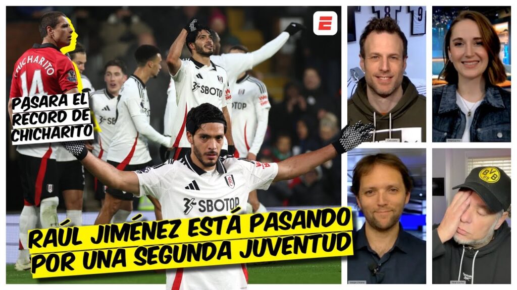 RAÚL Jiménez EMPATA RÉCORD de CHICHARITO en la Premier League. ¿Vale compararlos? | Exclusivos RAÚL Jiménez EMPATA RÉCORD de CHICHARITO en la Premier League. ¿Vale compararlos? | Exclusivos
