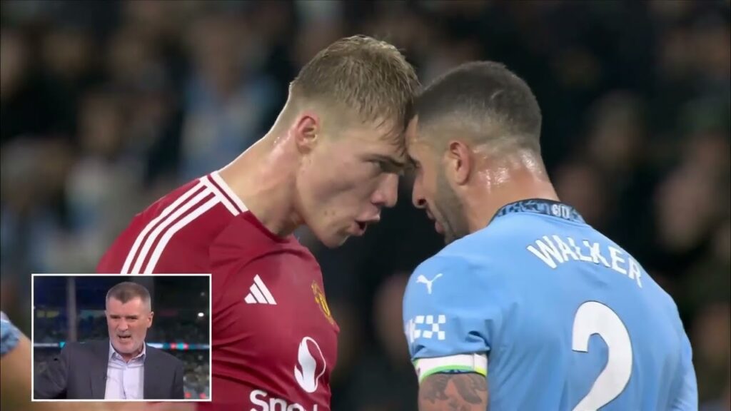 Roy Keane left FUMING at Kyle Walker's incident with Rasmus Hojlund | 'He must be embarrassed!'