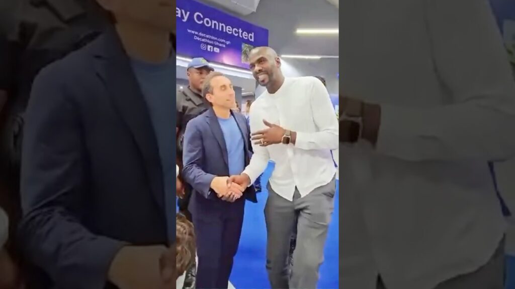 Otto Addo welcome Decathlon Sports in Ghana