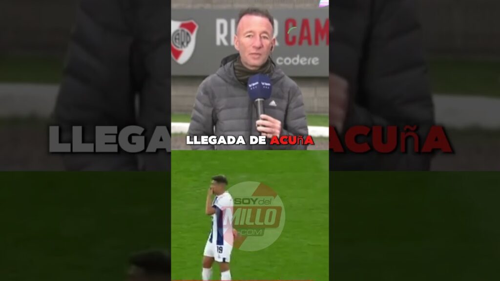 Con la llegada del huevo Acuña, la defensa de River cambia completamente.