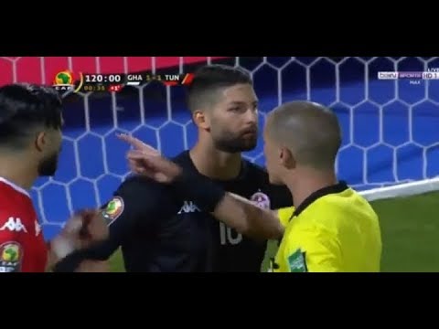 الحارس التونسي معز حسن رفض الخروج أمام غانا