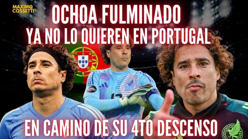 MEME OCHOA POR SU CUARTO DESCENSO, AHORA NI EN PORTUGAL LO QUIEREN