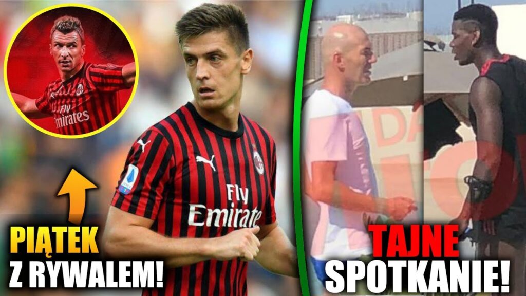 Krzysztof Piątek będzie REZERWOWYM? Mandzukic za Polaka! TAJNE spotkanie Zidana i Pogby!