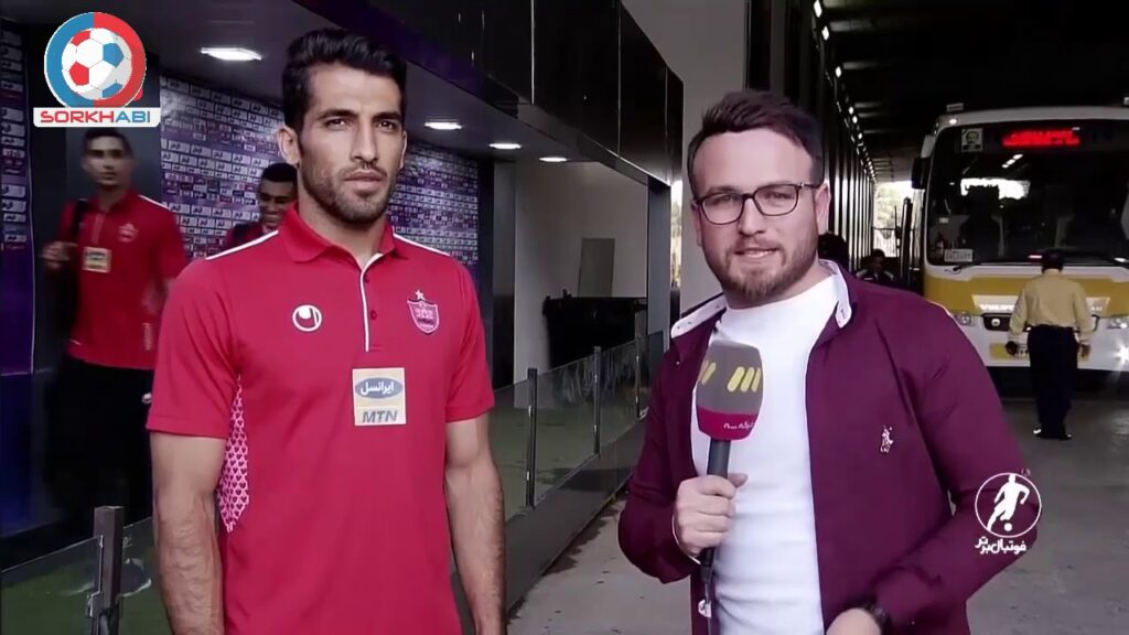 مصاحبه با وحید امیری بعد از پیروز برابر صنعت نفت آبادان