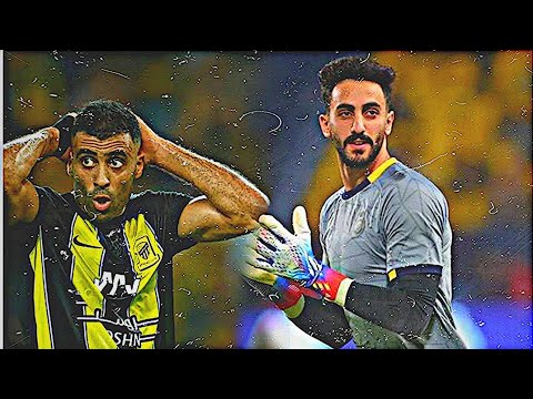 تصدى الموسم من نواف العقيدي امام عبد الرزاق حمدالله 🤯