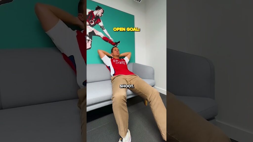 Arsenal fans when they score from a corner 🙃