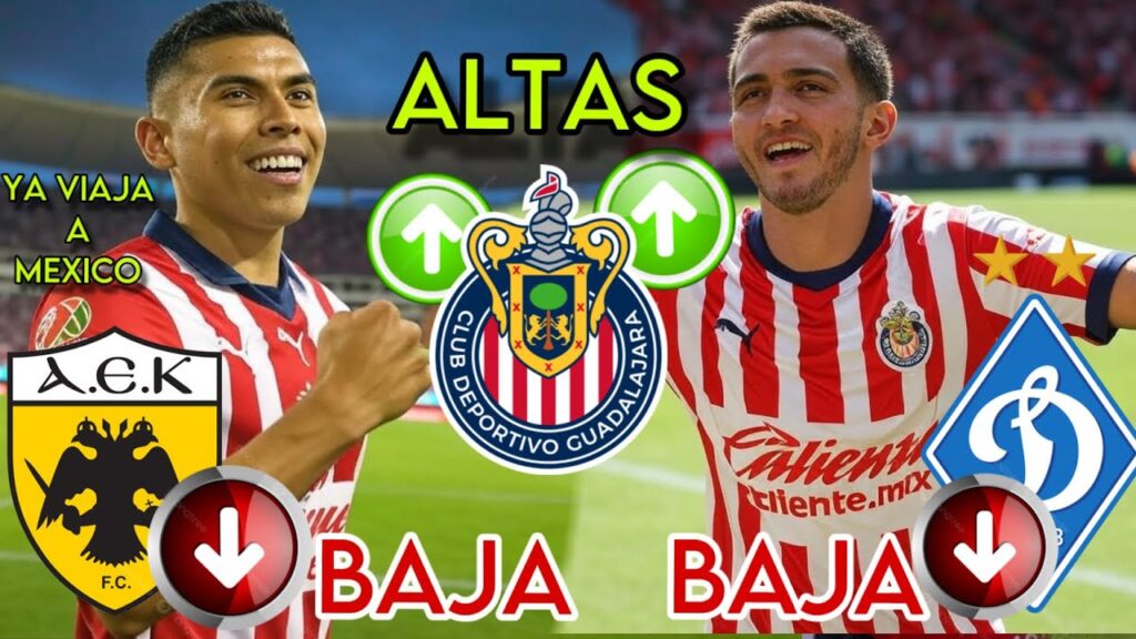 YA PUEDE SER PRESENTADO LUIS CHÁVEZ CHIVAS 2025 Y ORBELIN YA VIAJA A MÉXICO