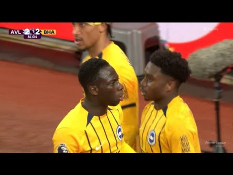 Tariq Lamptey Goal, Aston Villa vs Brighton (2-2) All Goals and Extended Highlights