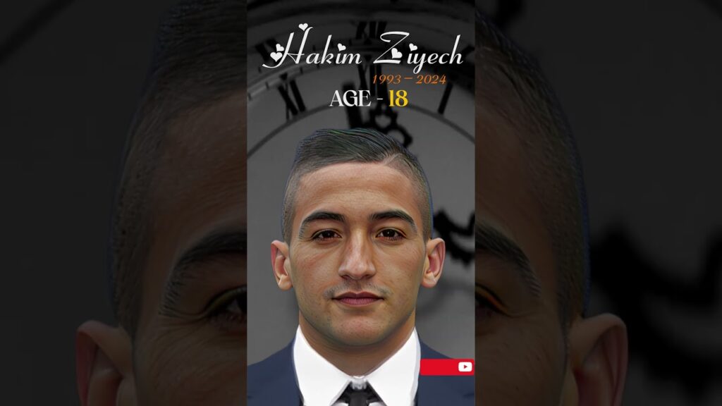 Hakim Ziyech Evolution in 15 second ❤️ #footballer #hakimziyech #ziyech