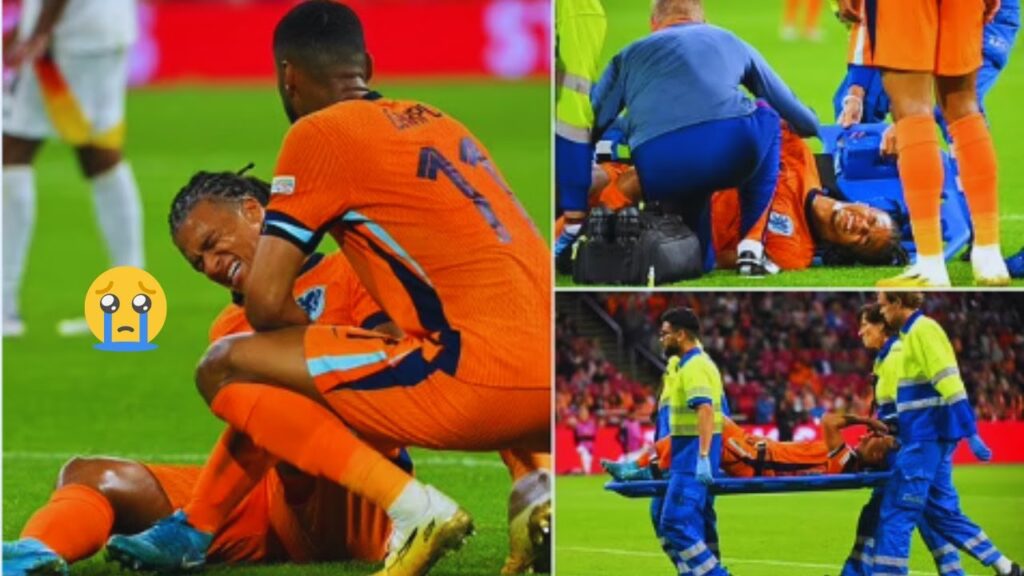 Man City Defender Nathan Ake Stretchered Off in Tears After Suffering a Serious Injury