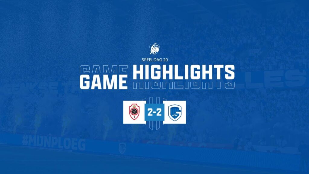 Royal Antwerp FC vs. KRC Genk - Game Highlights