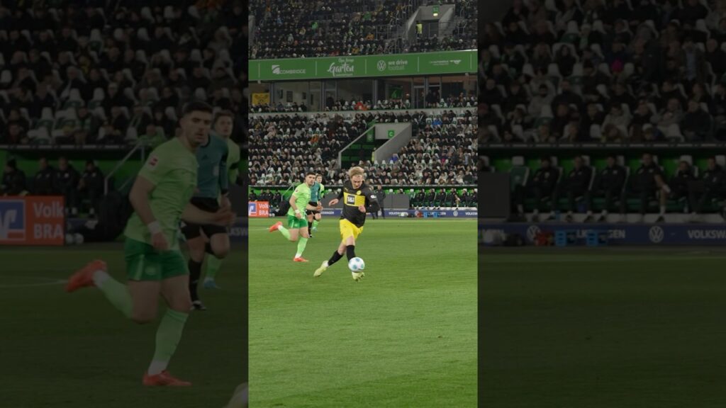 Die perfekte Ballannahme von Julian Brandt. 🤤