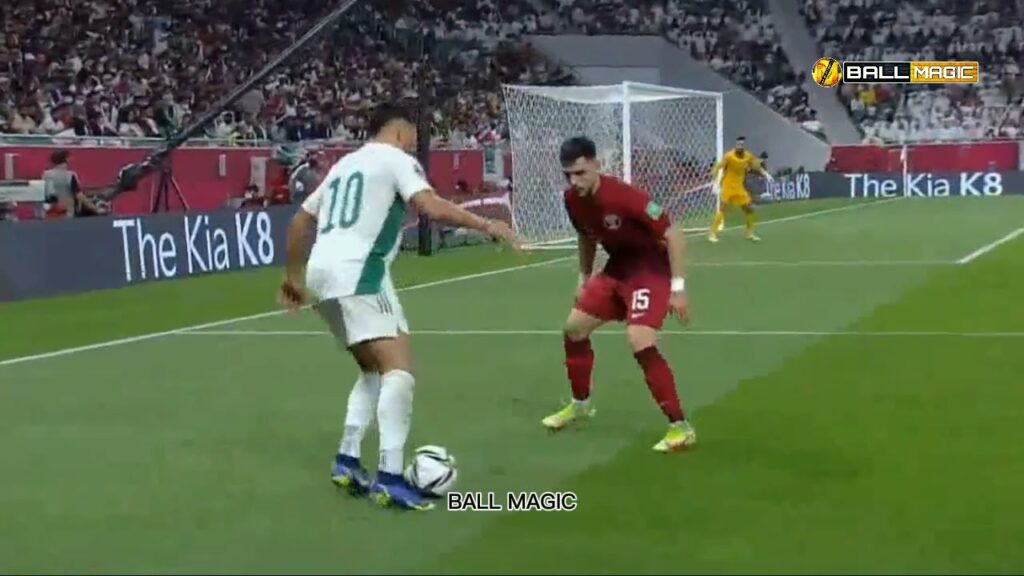 مراوغة يوسف بلايلي ضد قطر بسام الراوي!