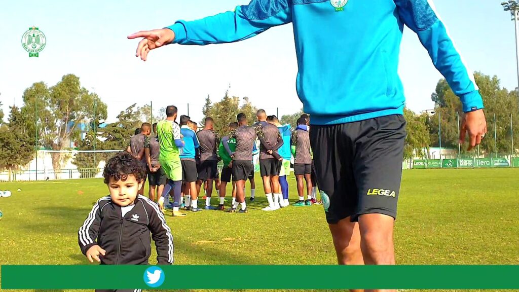 A training session with Badr Benoun’s son as special guest 😎