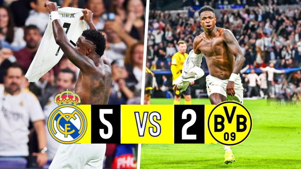 Real Madrid vs Borussia Dortmund • 5-2 • Extended Highlights And Goals • UCL 2024/2025