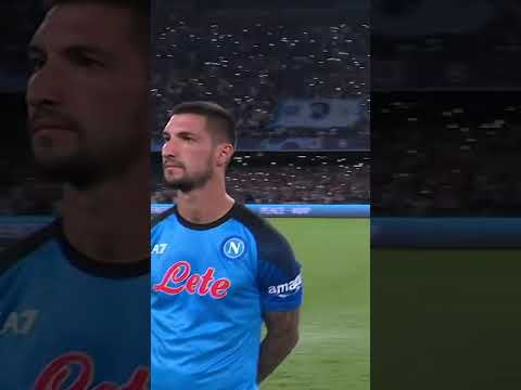 The Champions League anthem at Napoli! 😍
