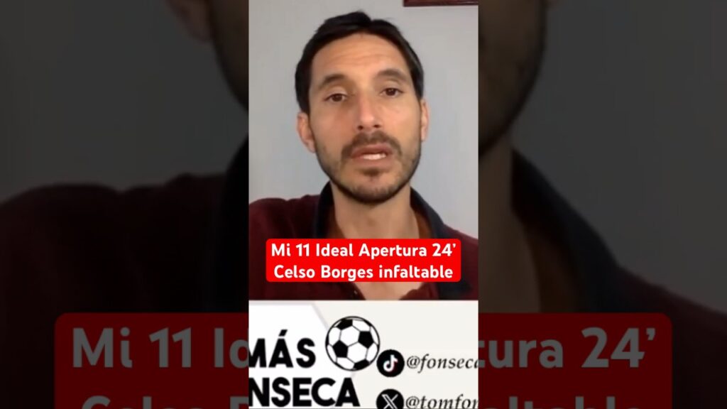 Celso Borges en el 11 Ideal del Apertura 2024 🇨🇷 no puede faltar #hablemosdefutbol