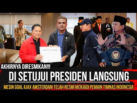 SE INDONESIA BANGGA‼️PRESIDEN PRABOWO SETUJUI PROSES NATURALISASI KENNETH TAYLOR DIPERCEPAT!!!