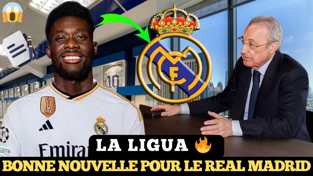 ✅ URGENT : ALPHONSO DAVIES ET LE REAL MADRID / COMMUNIQUÉ OFFICIEL DU REAL ! 15 MILLIONS !