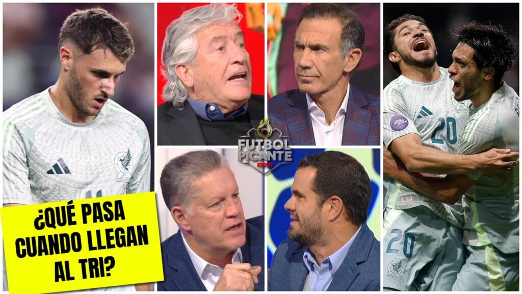 Raúl Jiménez, Henry Martín y Santi Giménez no rinden con MÉXICO como en sus clubes | Futbol Picante
