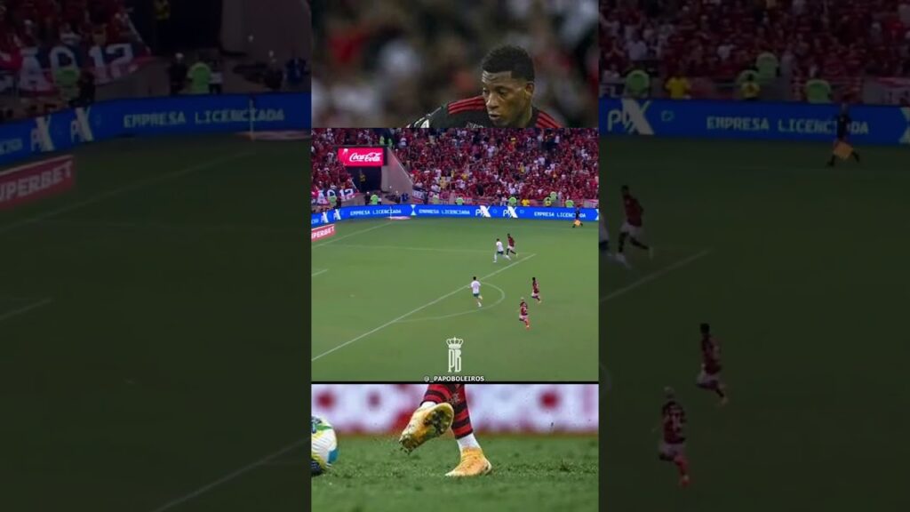 🔴⚫️ Gonzalo Plata marcó su primer gol con la camiseta del Flamengo.