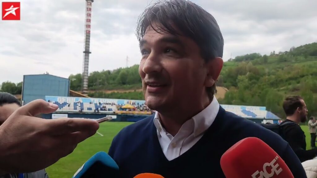Zlatko Dalić na utakmici u Travniku