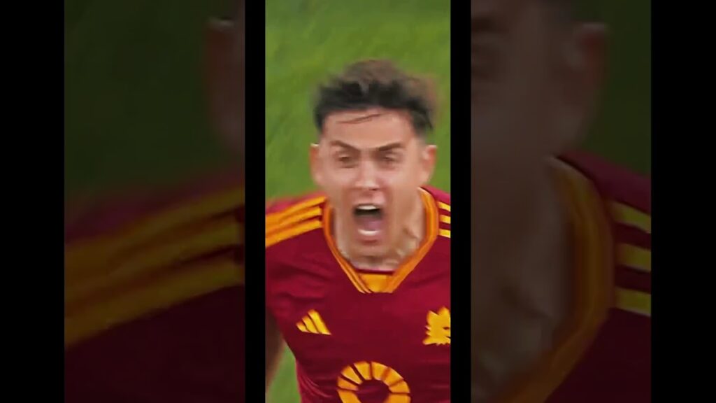 The hat-trick of Paulo Dybala #football #seriea #asroma #dybala #lukaku