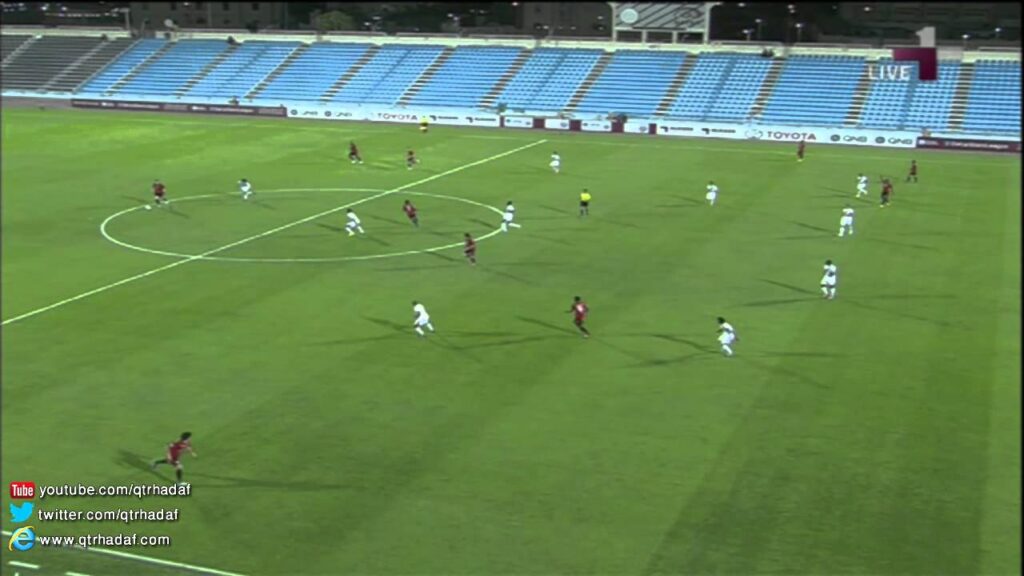 هدف الريان الاول محمد علاء الدين - الريان vs معيذر - كأس نجوم قطر 2013