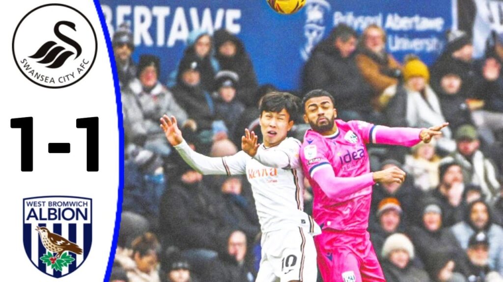 Swansea vs West Brom (1-1) Joe Allen Goal, All Goals and Extended Highlights
