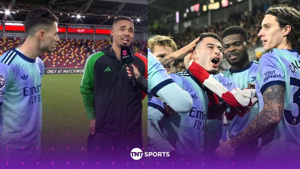 "SAKA WILL BE HAPPY WITH THE RESULT" 🔴 - Martinelli & Jesus react after Arsenal defeat Brentford 🔥