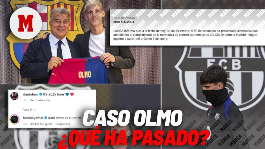 Caso Dani Olmo: crónica de un despropósito que señala a Laporta I MARCA