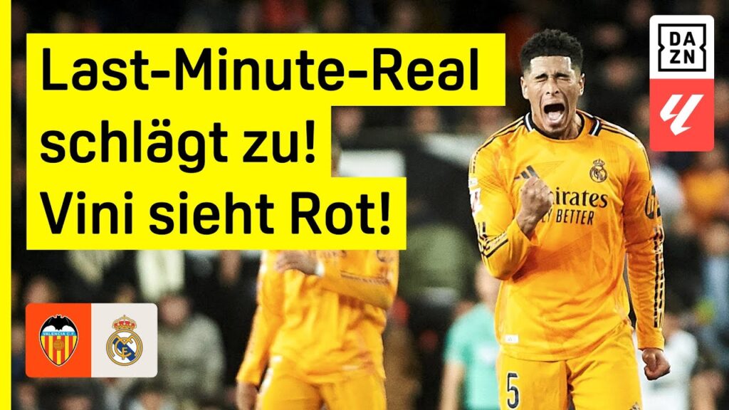 Bellingham vergibt Elfer & trifft spät: Valencia - Real Madrid | LaLiga | DAZN